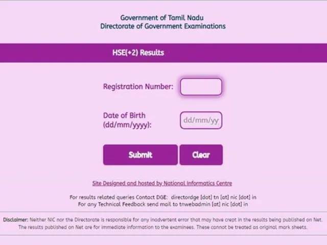 Tamilnadu 10th Results 2024