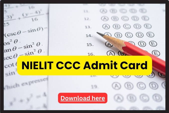 Student NIELIT CCC Admit Card 2024 Download here