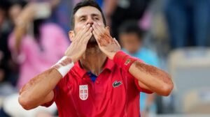 Novak Djokovic wins Gold Medal