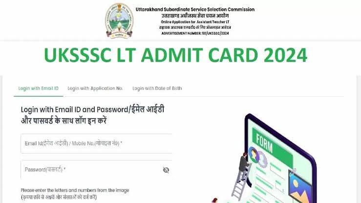 UKSSSC Assistant Teacher LT Admit Card 2024 